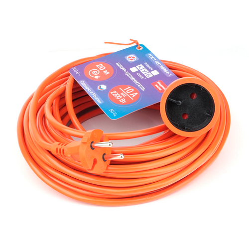 Силовые удлинители в бухте, 10 А